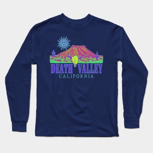 Death Valley California Psychedelic Tie Dye Long Sleeve T-Shirt